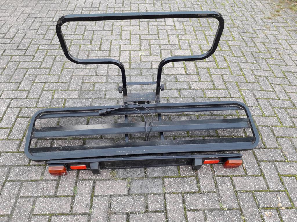Groot fietsenrek voor auto bus caravan enz, Ophalen, Trekhaakdrager