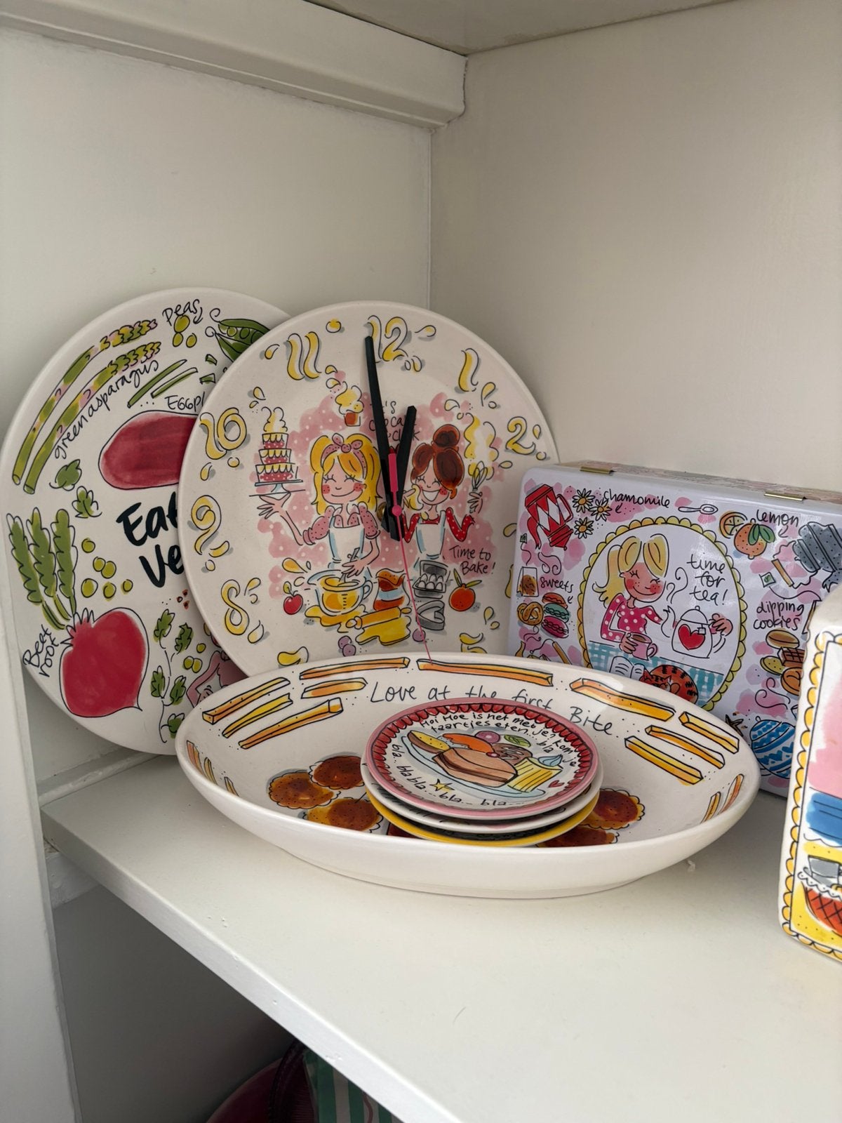 Blond amsterdam servies, Huis en Inrichting, Ophalen of Verzenden, Zo goed als nieuw, Aardewerk, Kop(pen) en/of Schotel(s)