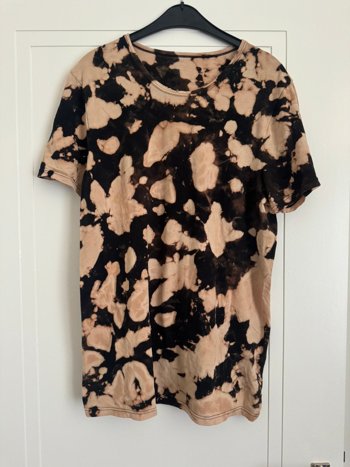 Tie Dye T-shirt Maat XL - Uniek Design, Zwart, Maat 46/48 (XL) of groter, Ophalen of Verzenden, Zo goed als nieuw