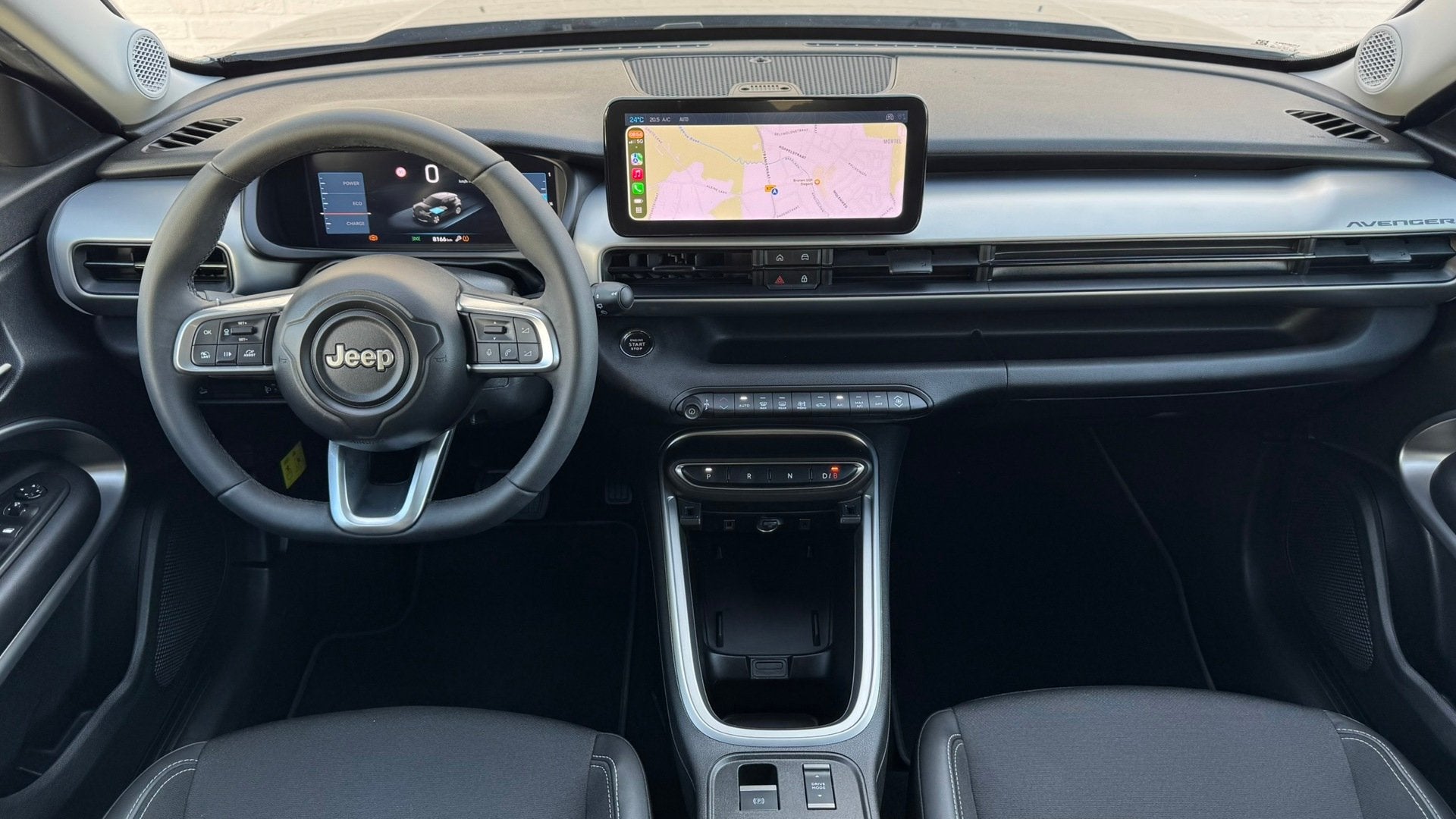 Jeep AVENGER Summit 54 kWh SOH 96% Clima Camera Carplay Adap, Auto's, Jeep, Stof, Gebruikt, 156 pk, Automatische klimaatregeling