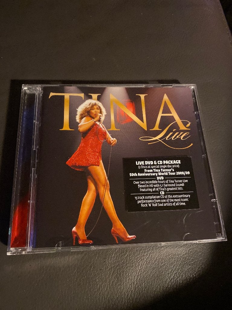 Tina Live - DVD & CD Package (50th Anniversary Tour), Cd's en Dvd's, Inclusief DVD, Ophalen of Verzenden, Zo goed als nieuw, Live-album