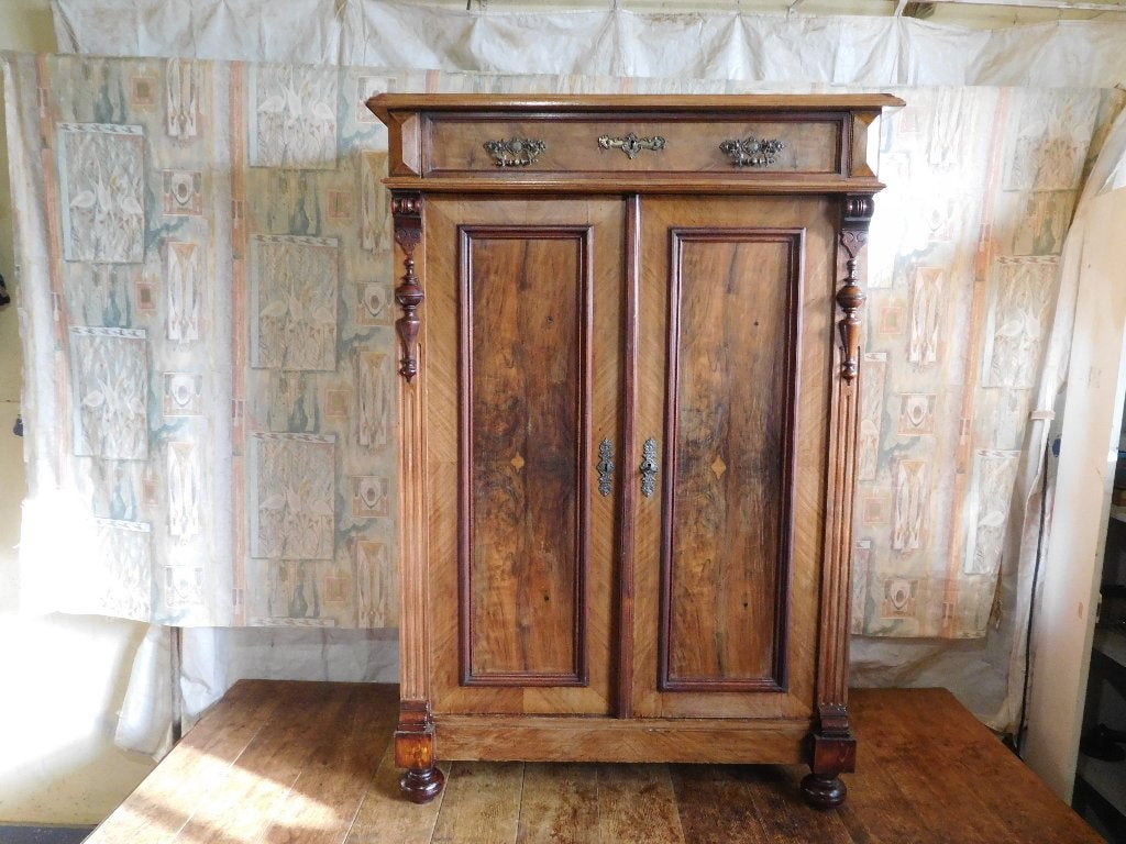 antiek meidenkast, Ophalen, 1 of 2 laden, 100 tot 150 cm, 50 tot 100 cm