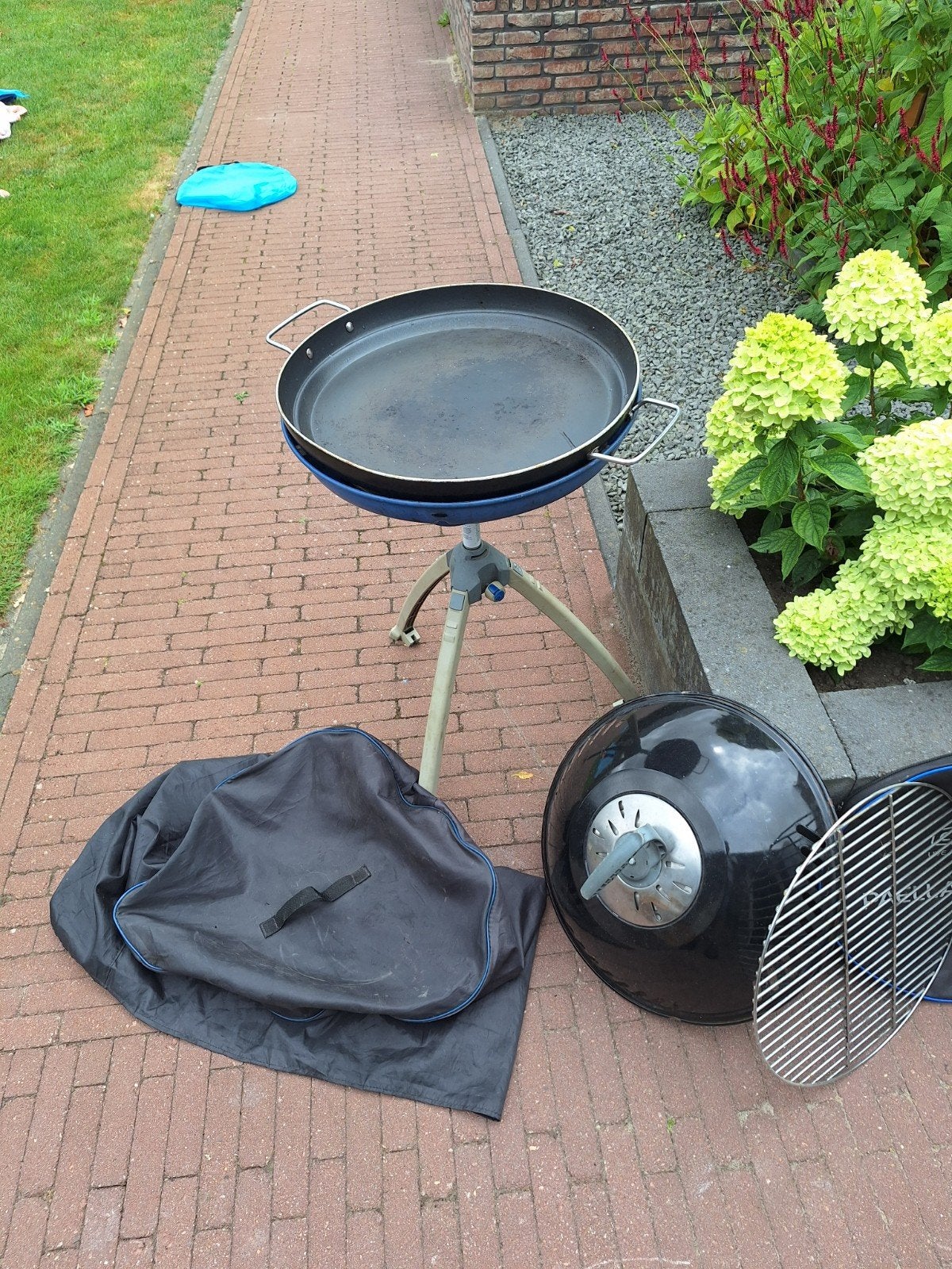 Cadac Skottelbraai met diverse accessoires, Tuin en Terras, Gasbarbecues, Ophalen of Verzenden, Gebruikt, Cadac