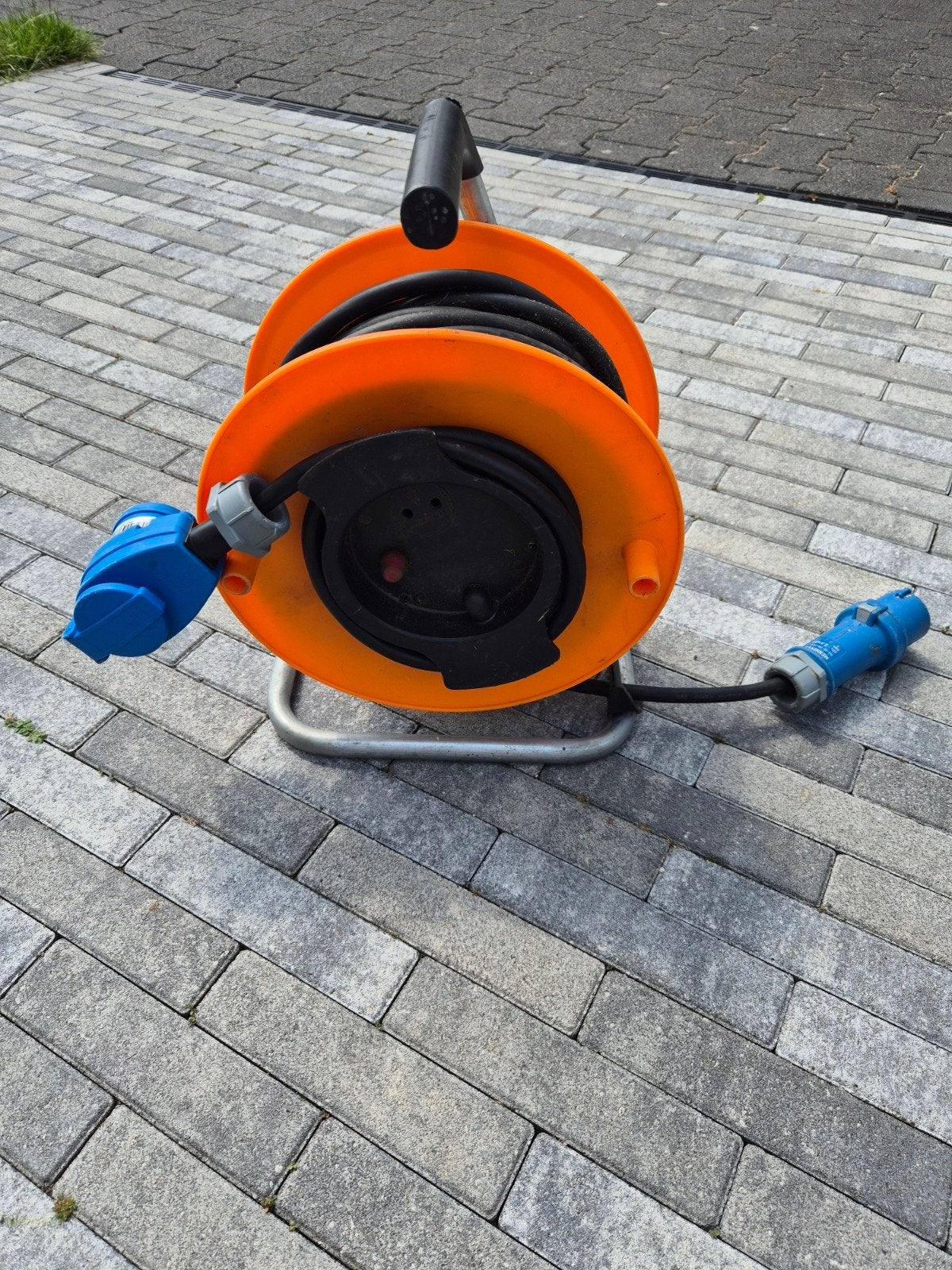 Stroomhaspel voor caravan en camper, Ophalen of Verzenden, Gebruikt