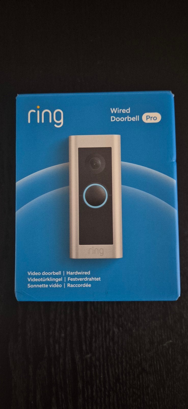 Ring Wired Doorbell Pro - Nieuw in doos, Huis en Inrichting, Ophalen, Ingebouwde camera, Nieuw, Bedraad