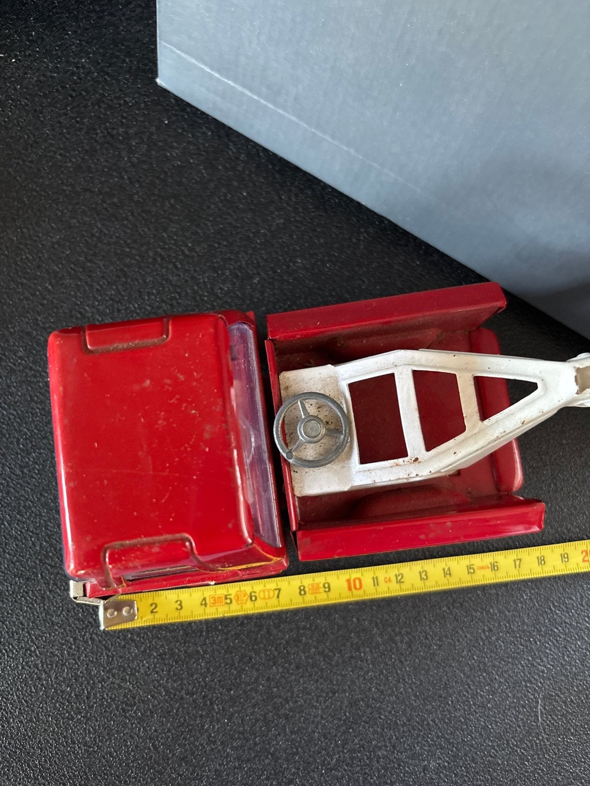 Vintage Buddy L Sleepy Eye Takelwagen Rood, Ophalen of Verzenden, Gebruikt