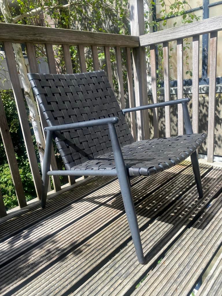Tuinstoel buiten/binnen, Huis en Inrichting, Stoelen, Ophalen, Gebruikt, Metaal, Eén