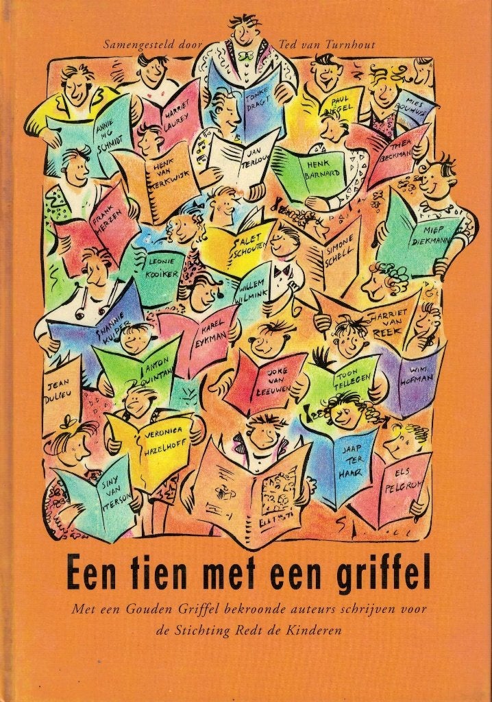 Een tien met een griffel., Verzenden, Zo goed als nieuw