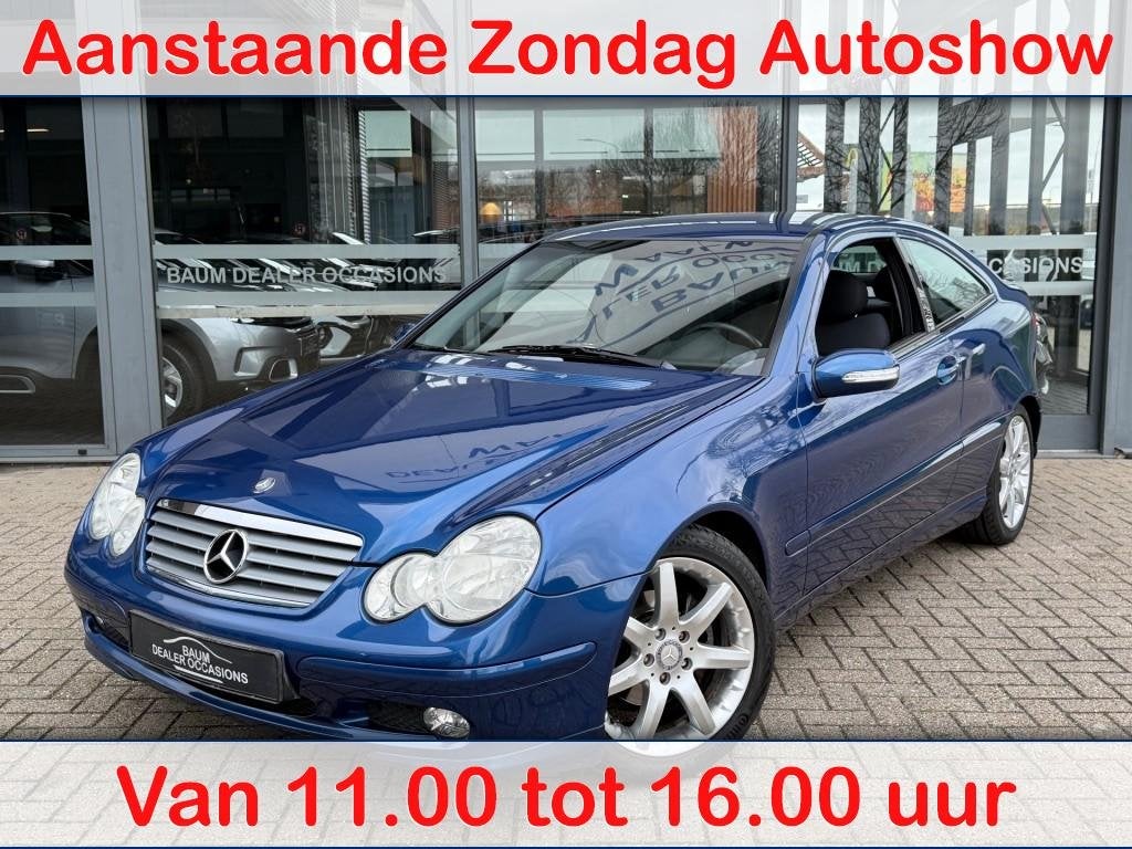 Mercedes-benz C-KLASSE C180 KOMPRESSOR AIRCO CRUISE CONTROL, Auto's, Automaat, Gebruikt, 1796 cc, Euro 4