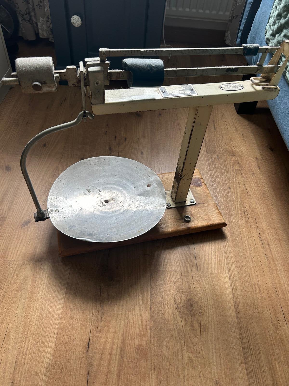 Prachtige antieke bakkersweegschaal, Antiek en Kunst, Ophalen of Verzenden