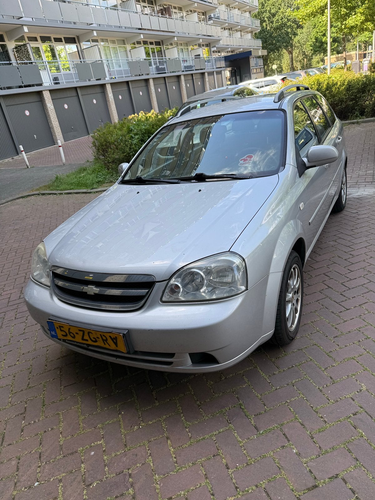 Chevrolet Nubira Station Wagon 1.6 LPG CarPlay met apk, Stof, 4 cilinders, 610 kg, Origineel Nederlands