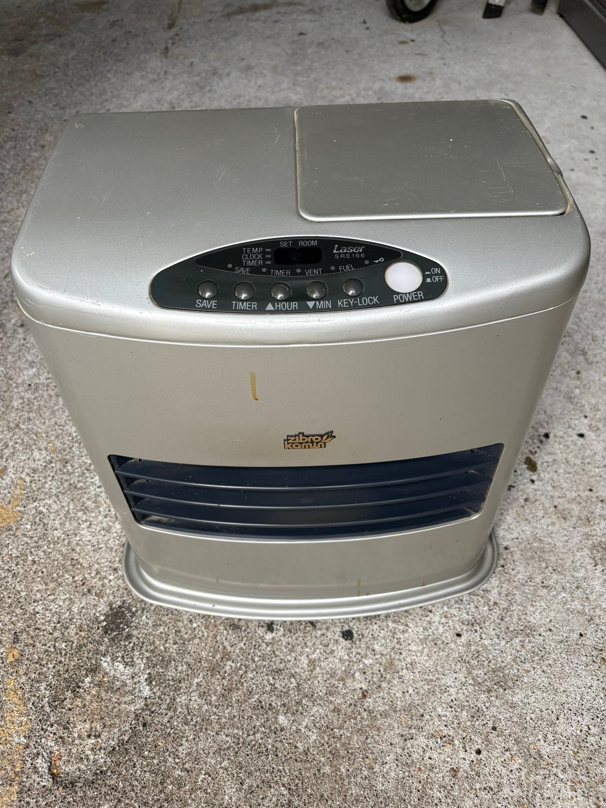 Zibro Kamin Laser SRE166 petroleumkachel, Ophalen, 30 tot 80 cm, Gebruikt, Kachel