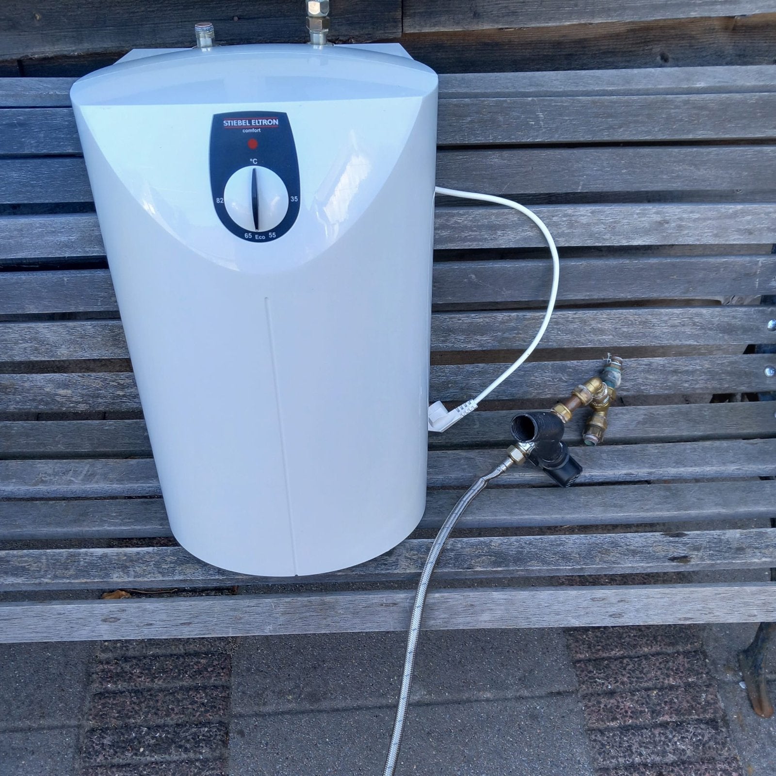 Boiler 10 liter, Doe-het-zelf en Verbouw, Geisers en Boilers, Ophalen, Gebruikt, Aardgas, Boiler