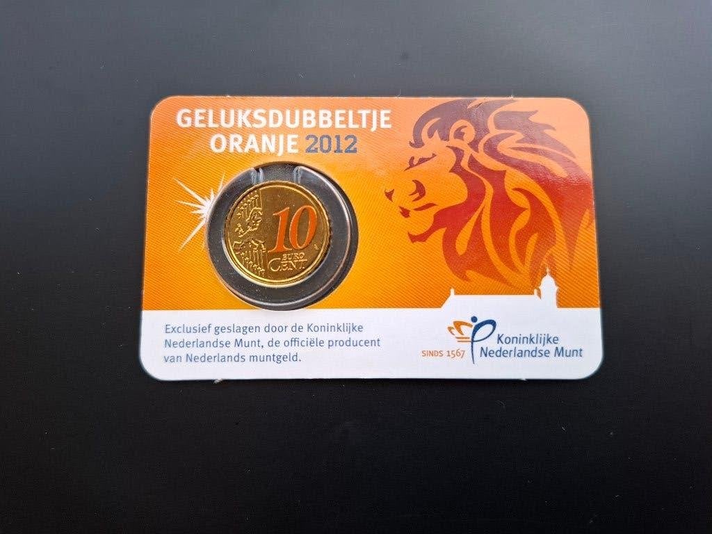 Geluksdubbeltje  2012, Ophalen of Verzenden, Koningin Beatrix, Euro's, Losse munt