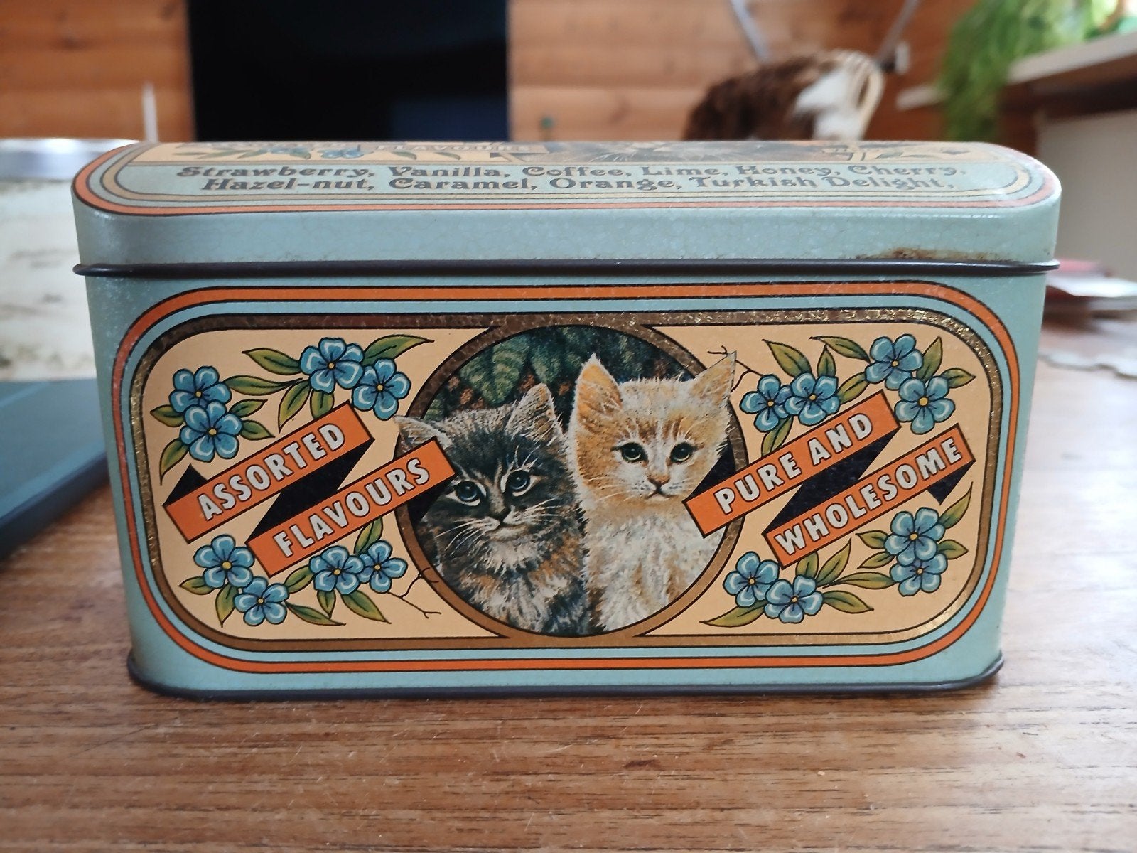 Vintage Engels blik J. Crawford & Sons, LTD Yorkshire, Verzamelen, Blikken, Ophalen of Verzenden, Gebruikt, Overige, Overige merken
