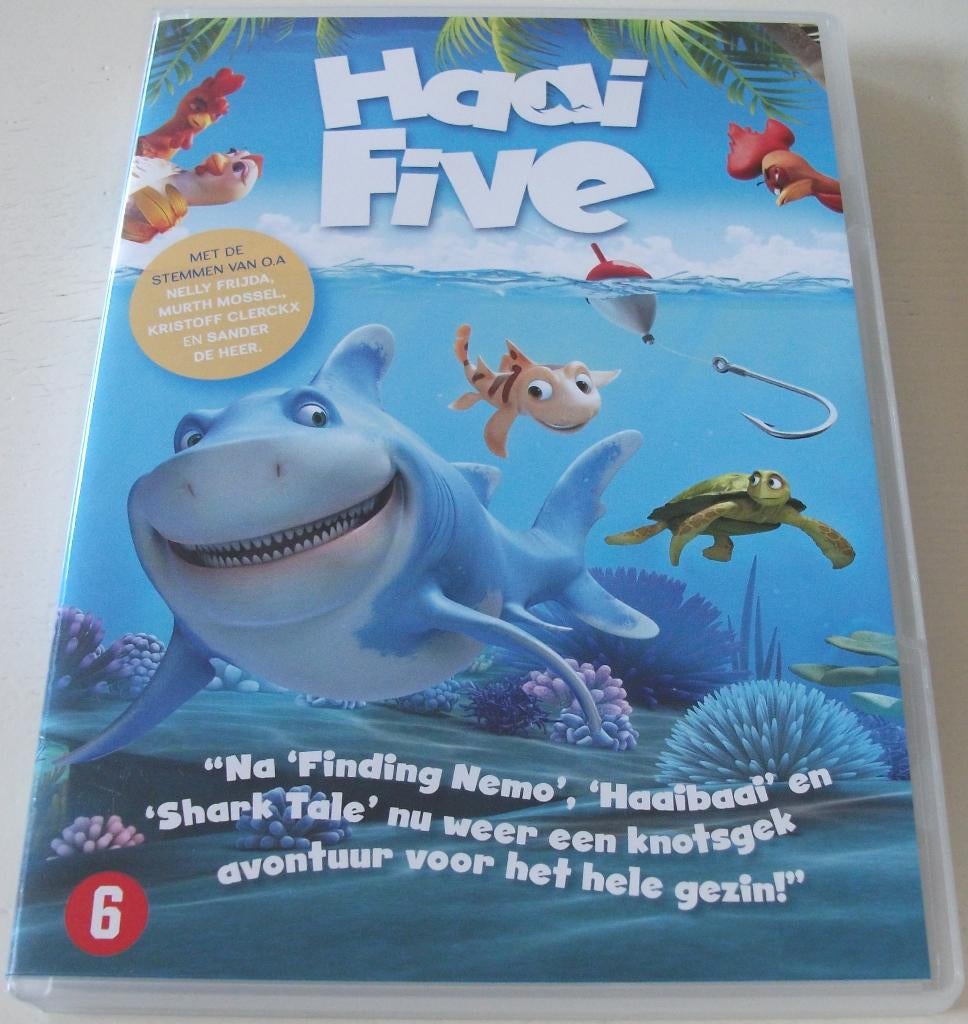 Dvd *** HAAI FIVE ***, Avontuur, Ophalen of Verzenden, Zo goed als nieuw, Vanaf 6 jaar