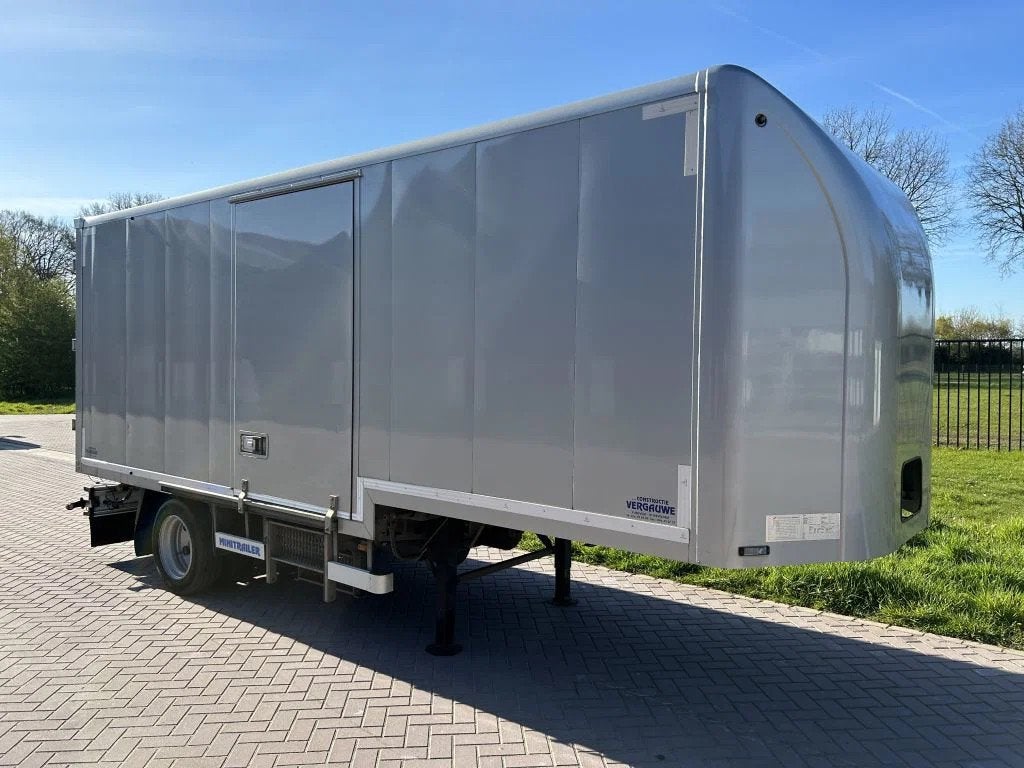 vf minitrailer Be oplegger 6.6 ton gesloten (bj 2012), Auto's, Overige brandstoffen, Bedrijf, Aanhangers en Opleggers, Te koop