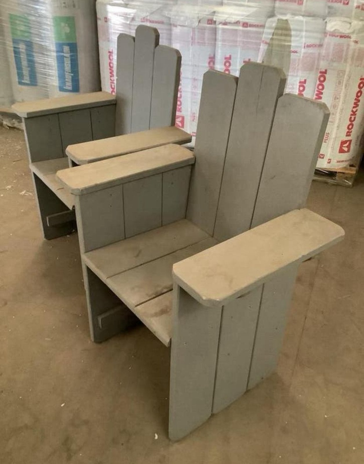 Steigerhouten stoelen, Ophalen, ., Zo goed als nieuw, .