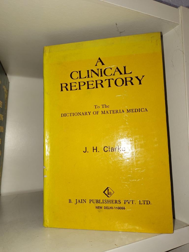 A clinical repertory, by Clarke, Boeken, Studieboeken en Cursussen, Ophalen of Verzenden, Beta, Gelezen, WO