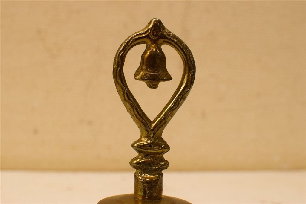 Messing Tafelbel 45669, Ophalen of Verzenden, Gebruikt, Dier