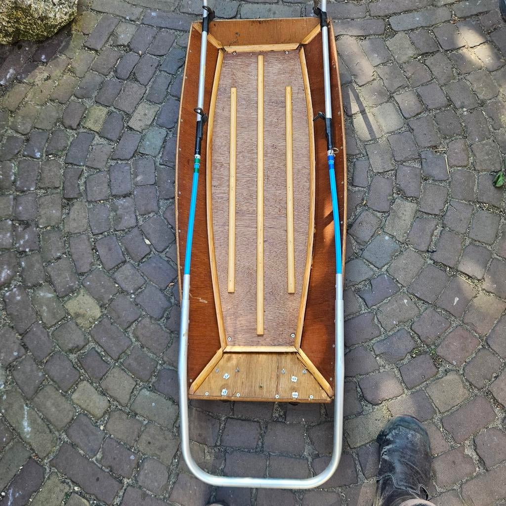 Honden slee vintage retro, Ophalen