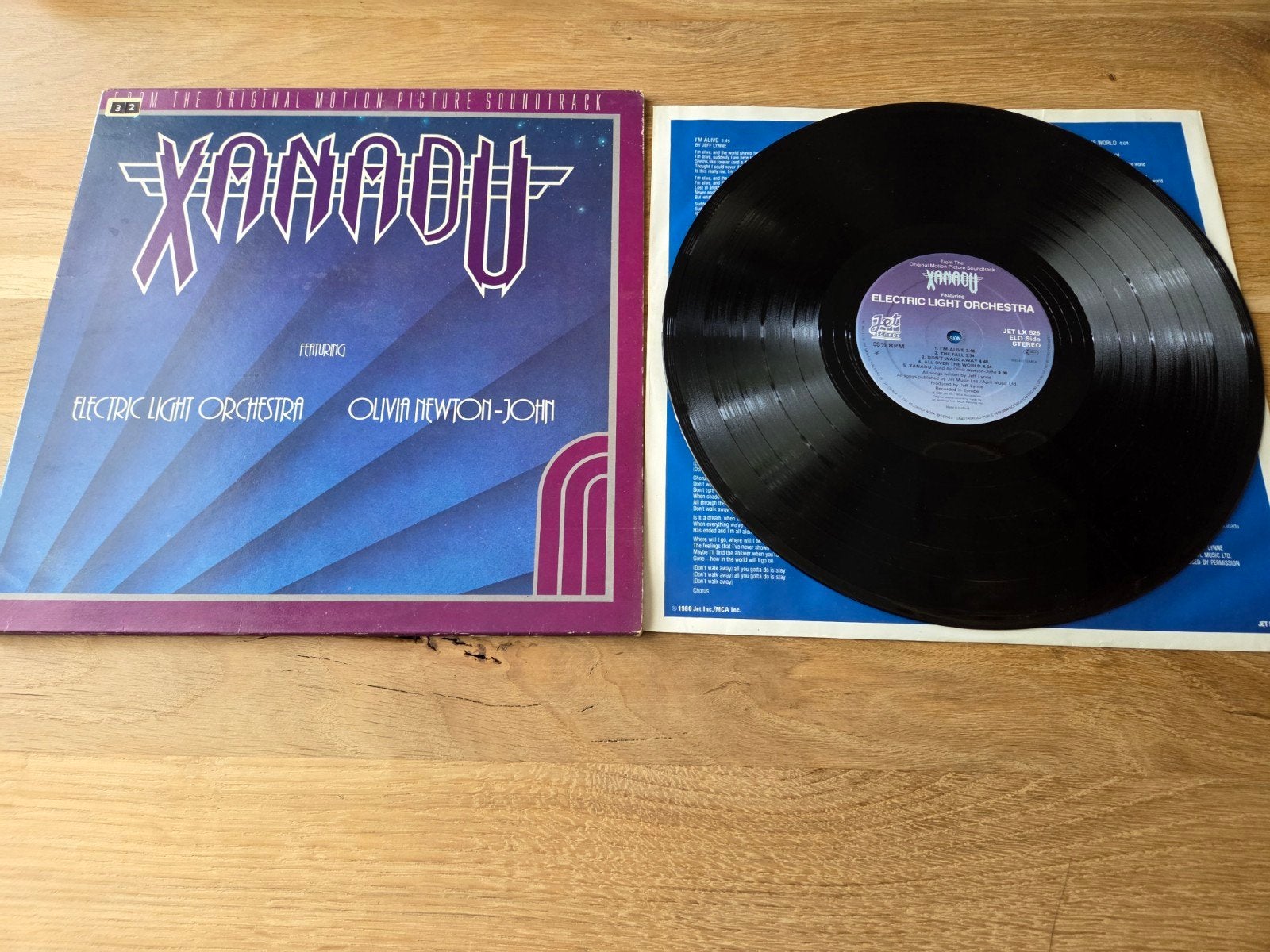 xanadu soundtrack LP, Ophalen of Verzenden, Gebruikt, 12 inch