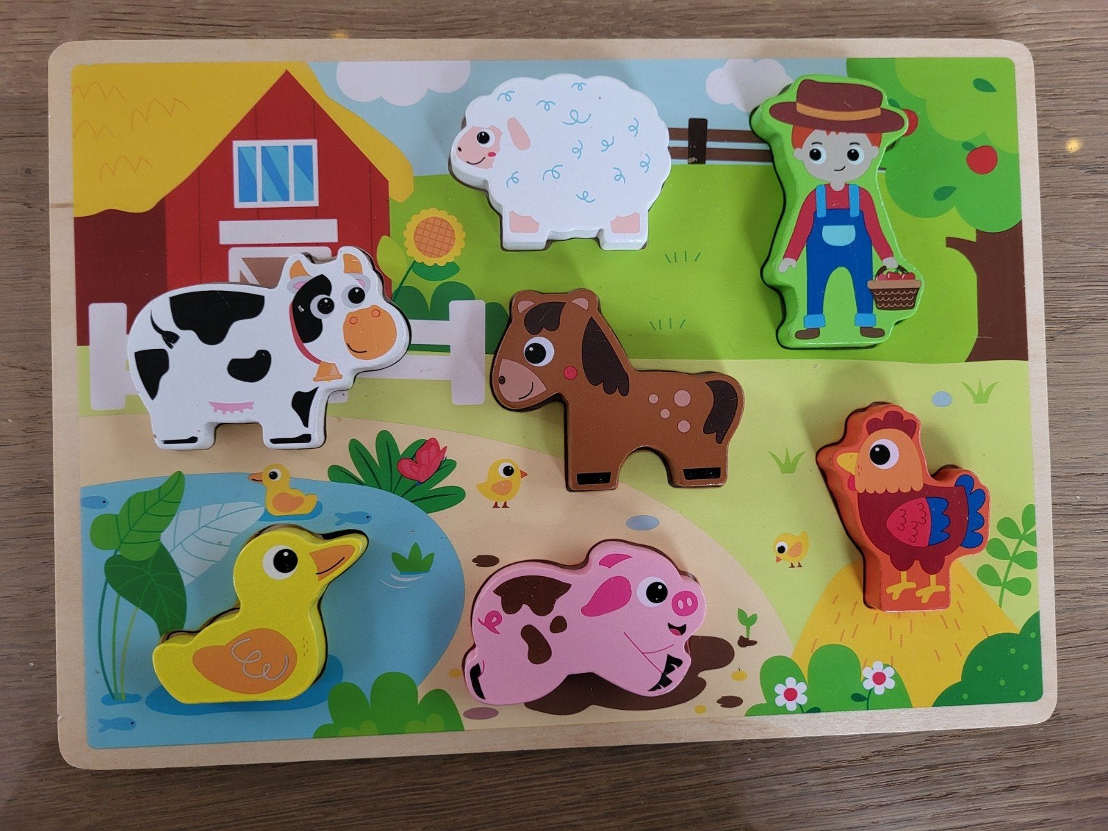 houten puzzel, Ophalen of Verzenden