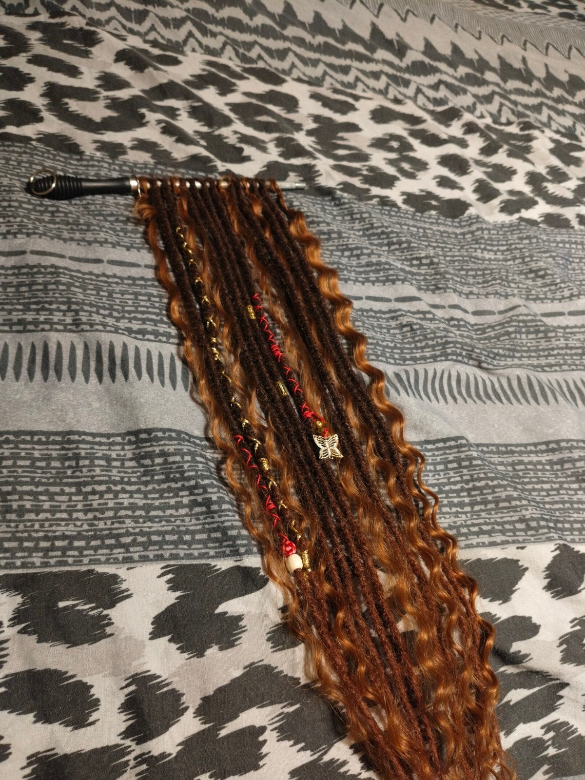 dreadlocks, wavy, single ended, braids, Ophalen of Verzenden, Nieuw