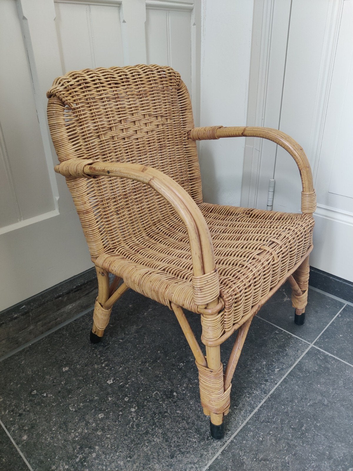 Rotan kinder fauteuil, Kinderen en Baby's, Ophalen, Zo goed als nieuw, Stoel(en)