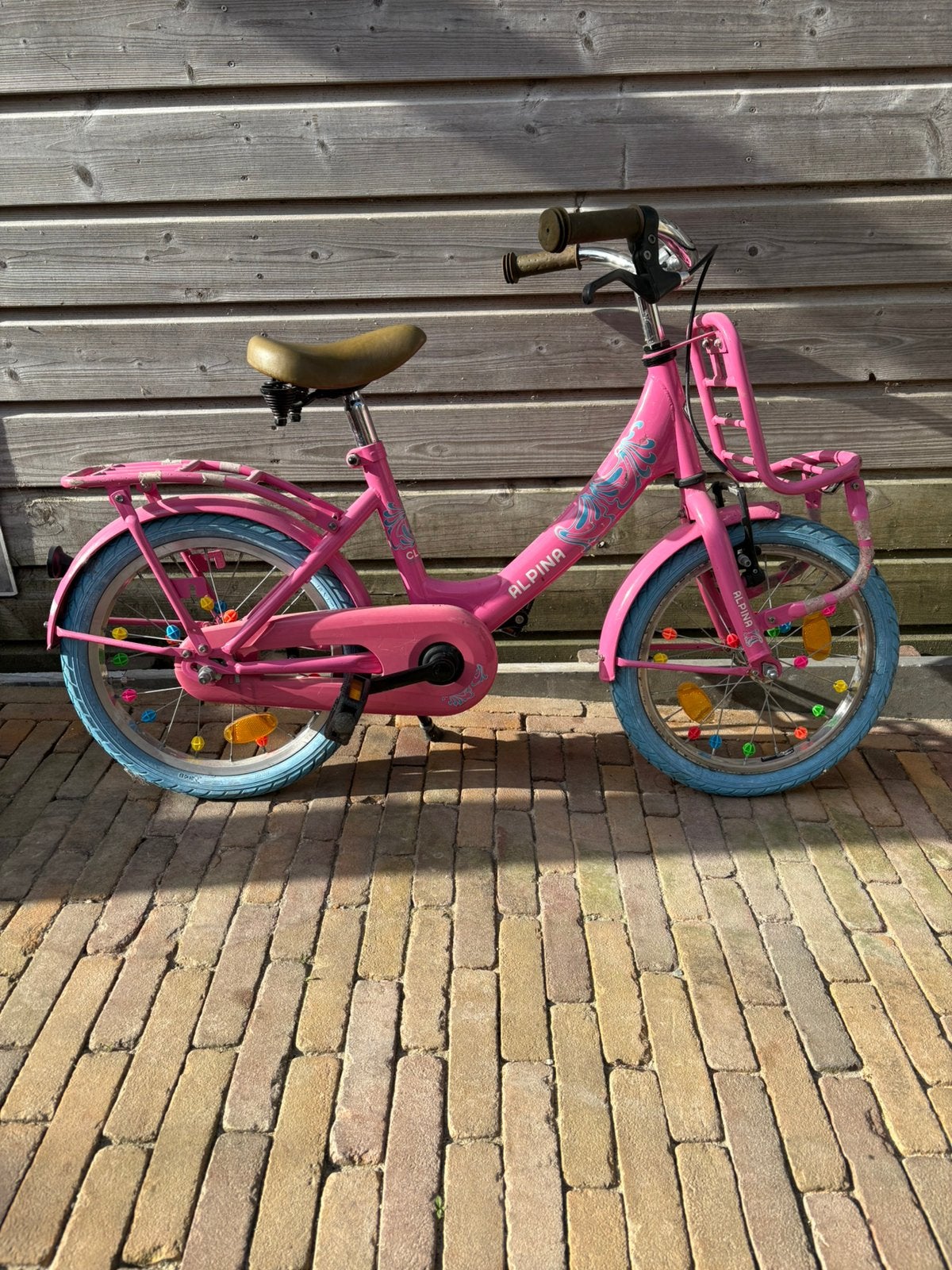 Leuke meisjes fiets 16 inch, Ophalen, Zo goed als nieuw, 16 inch