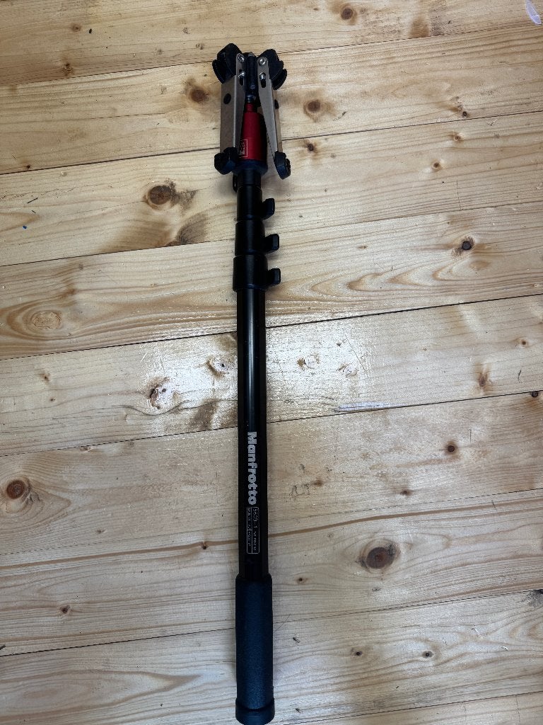 manfrotto 560b-1 monopod, Eenpoot, Ophalen of Verzenden, Zo goed als nieuw, 150 tot 175 cm