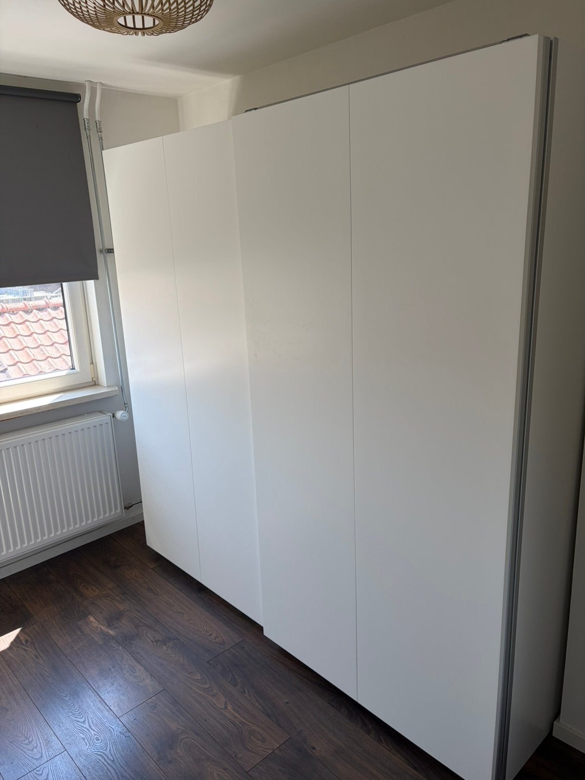 Ikea Pax Kast wit (2m x 2m) met schuifdeuren en Lades, Huis en Inrichting, Kasten | Kledingkasten, Ophalen, Zo goed als nieuw
