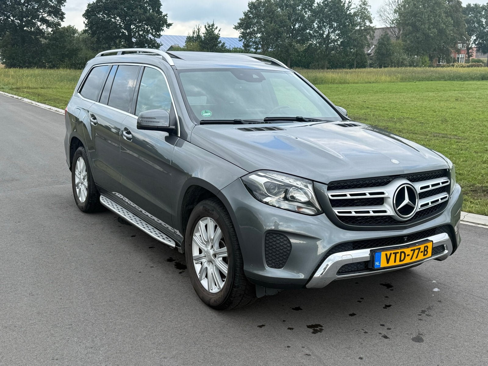 Mercedes-Benz GLS 2017  Grijs Kenteken MARGE!!!, Auto's, Automaat, Skiluik, 258 pk, 2987 cc
