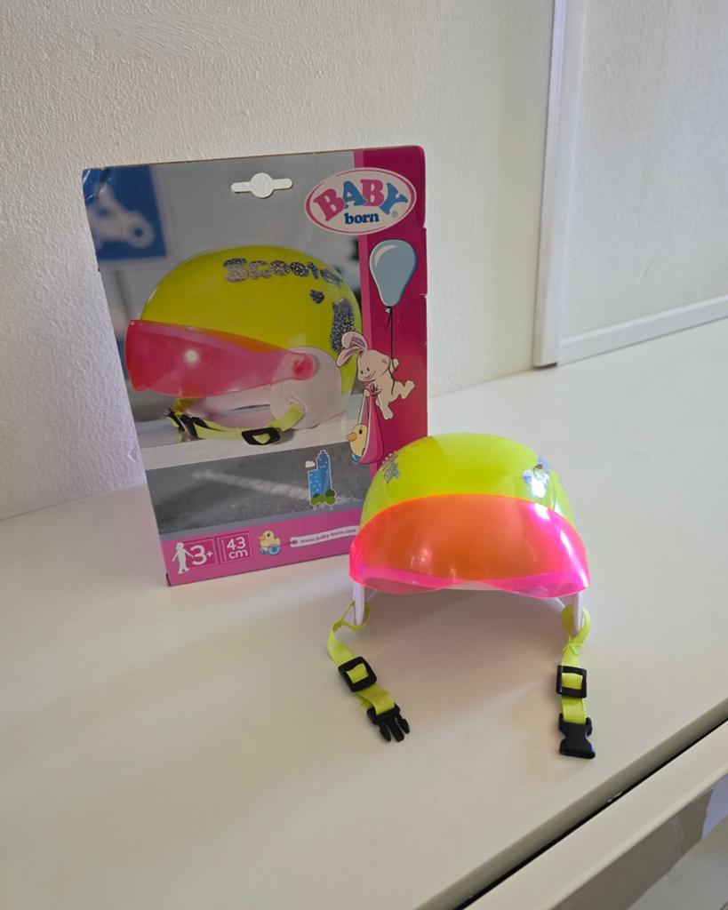 Babyborn City scooter helm, Ophalen of Verzenden, Zo goed als nieuw