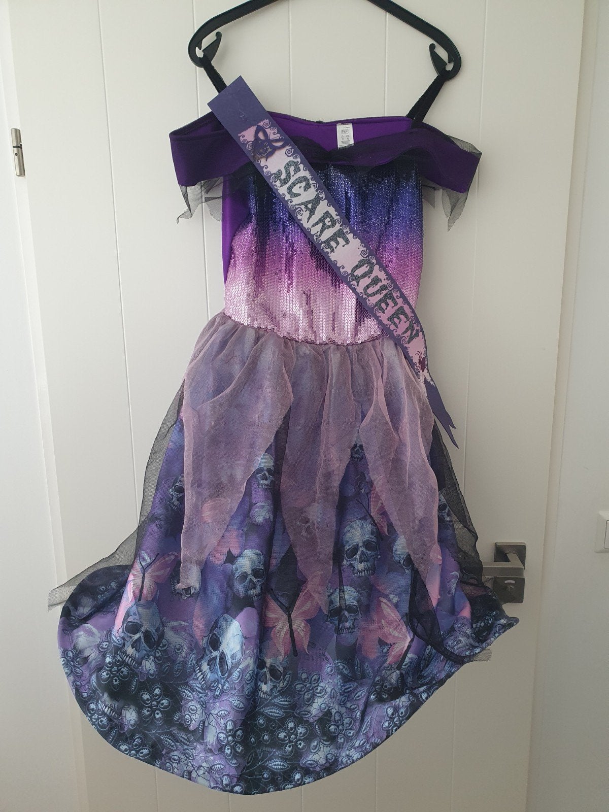 Halloween jurk maat 164., Ophalen of Verzenden, Zo goed als nieuw, 158 t/m 164, Meisje