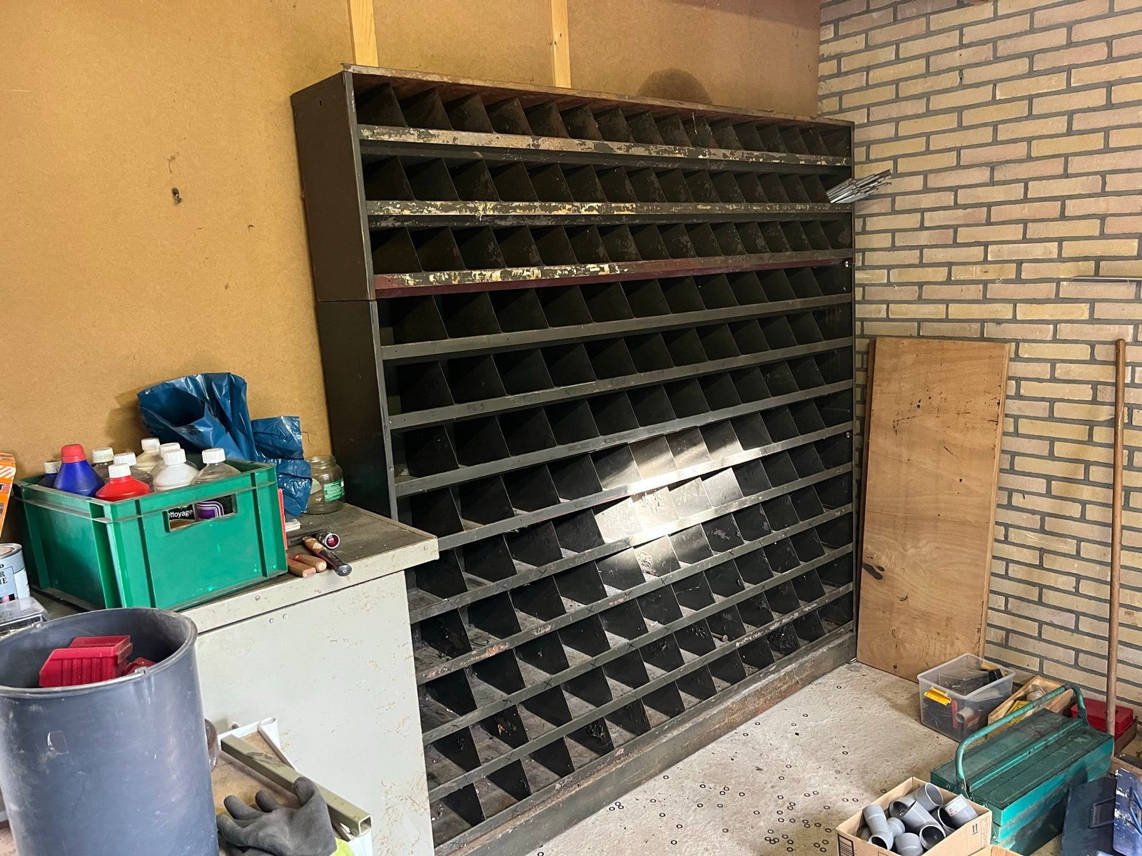 Industriële metalen sorteerkast - Robuust en functioneel, Ophalen of Verzenden, Gebruikt