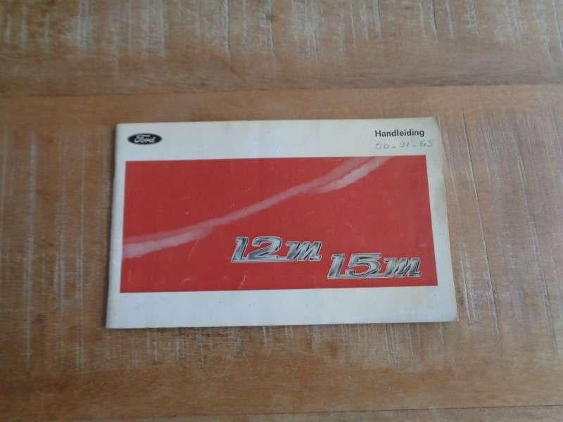 Ford Taunus 12M-15M Handleiding Instructieboek NL Origineel, Auto diversen, Handleidingen en Instructieboekjes, Verzenden