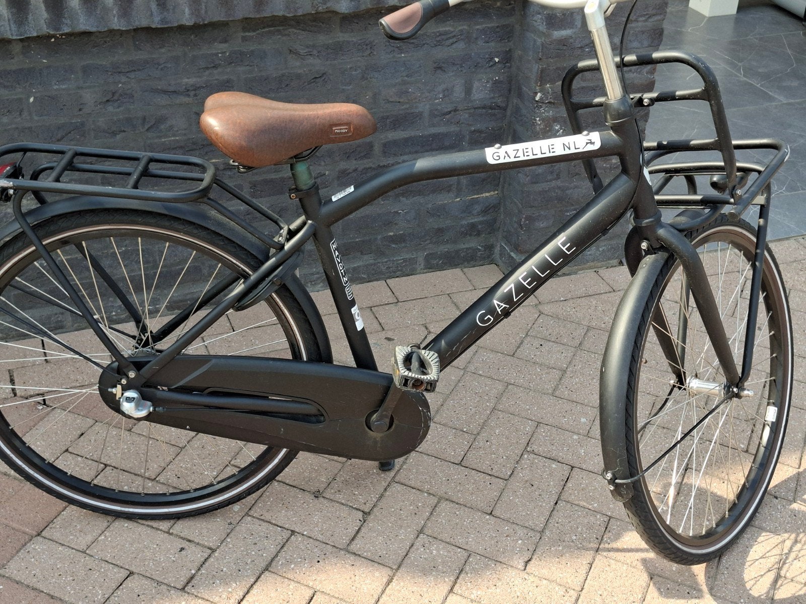 Gazelle fiets met lichte schade, verder topfiets, Fietsen en Brommers, Ophalen, Gebruikt, Gazelle