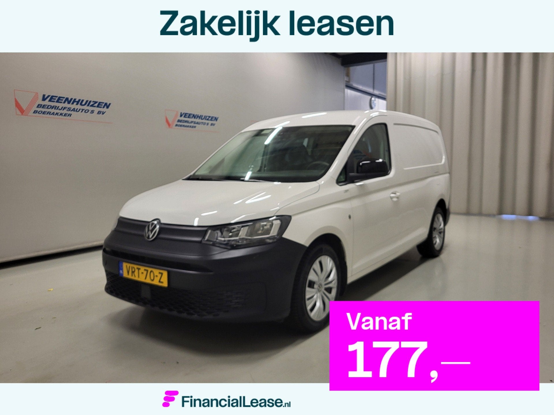 Volkswagen Caddy Cargo Maxi 1.5TGI CNG L2/H1 Maxi, Voorwielaandrijving, 15 km/l, Euro 6, 4 cilinders