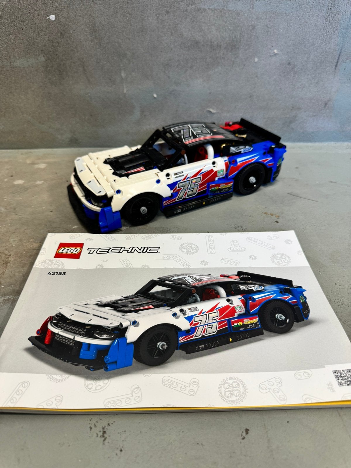 Lego Technic NASCAR Next Gen Chevrolet Camaro ZL1 (42153), Lego, Compleet, Ophalen of Verzenden, Zo goed als nieuw