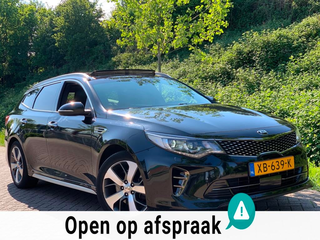 Kia Optima Sportswagon 1.7 CRDi GT-Line 2019 PANO LEDER H&K, Adaptive Cruise Control, Gebruikt, Euro 6, 4 cilinders