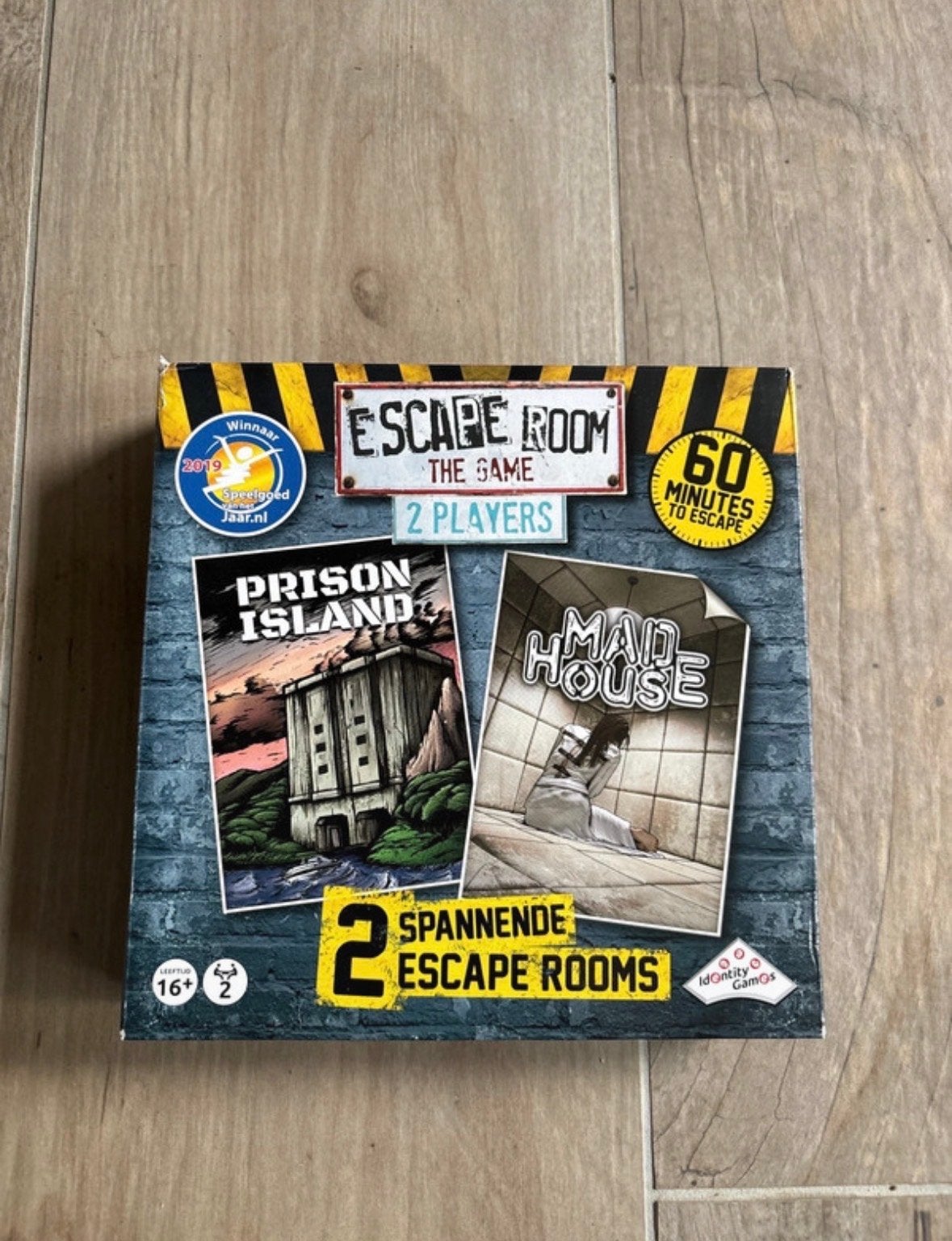 Escape Room The Game - Prison Island & Mad House (nieuw), Een of twee spelers, Ophalen of Verzenden, Nieuw