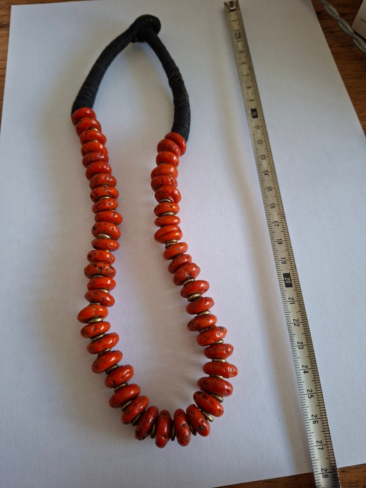 Unieke handgemaakte ketting, Sieraden, Tassen en Uiterlijk, Ophalen of Verzenden, Overige materialen, Ketting