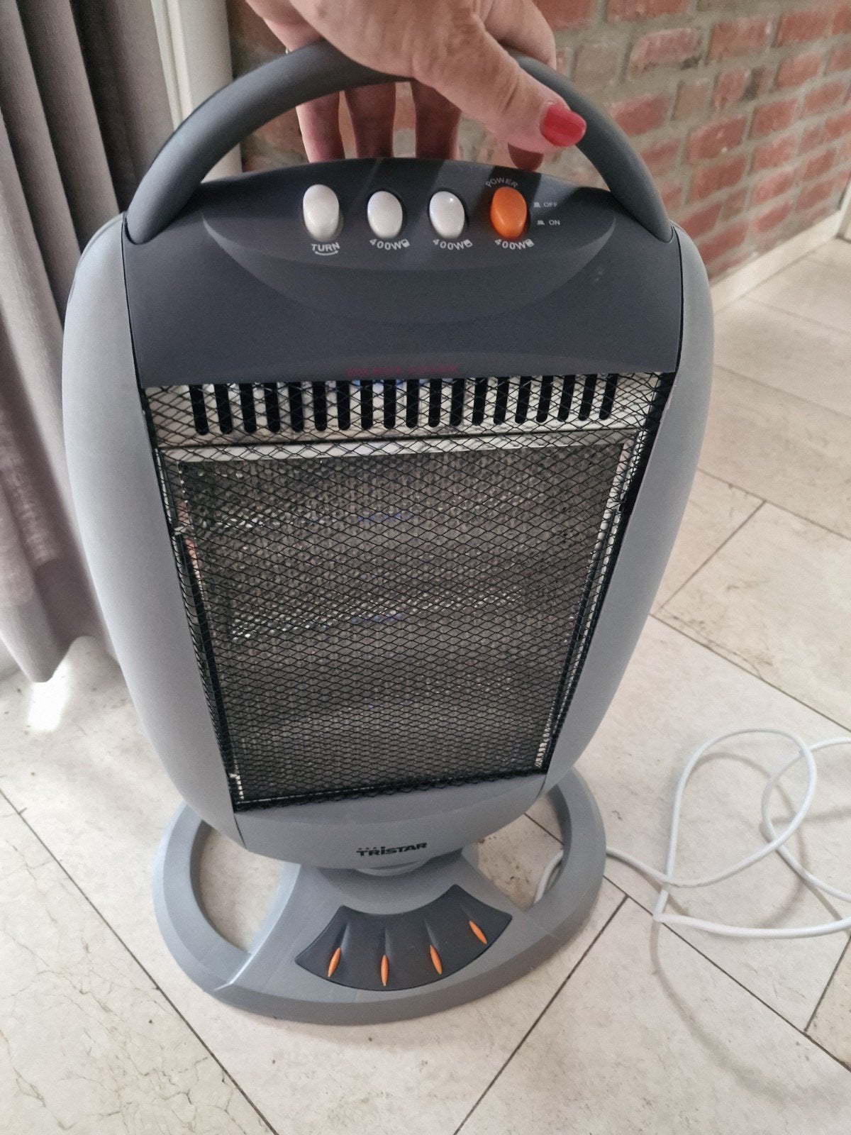 Tristar Kachel/Heater 400/800/1200W - Zo goed als nieuw, Ophalen, Zo goed als nieuw