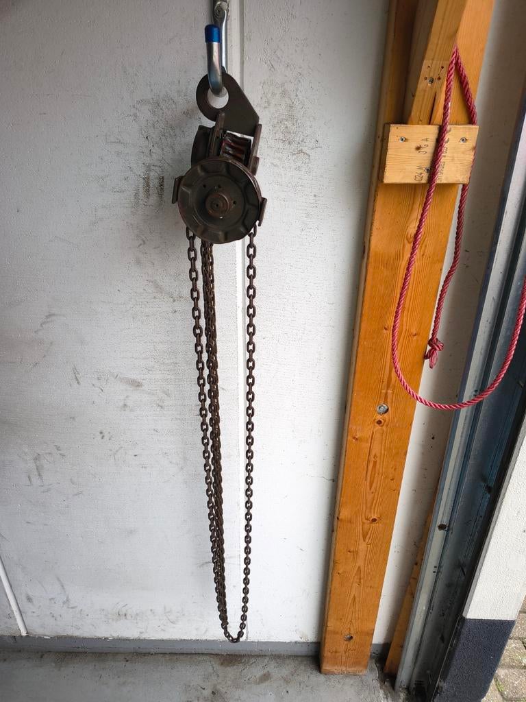 Reiners Ketting takel, Ophalen of Verzenden, Gebruikt, Handmatig
