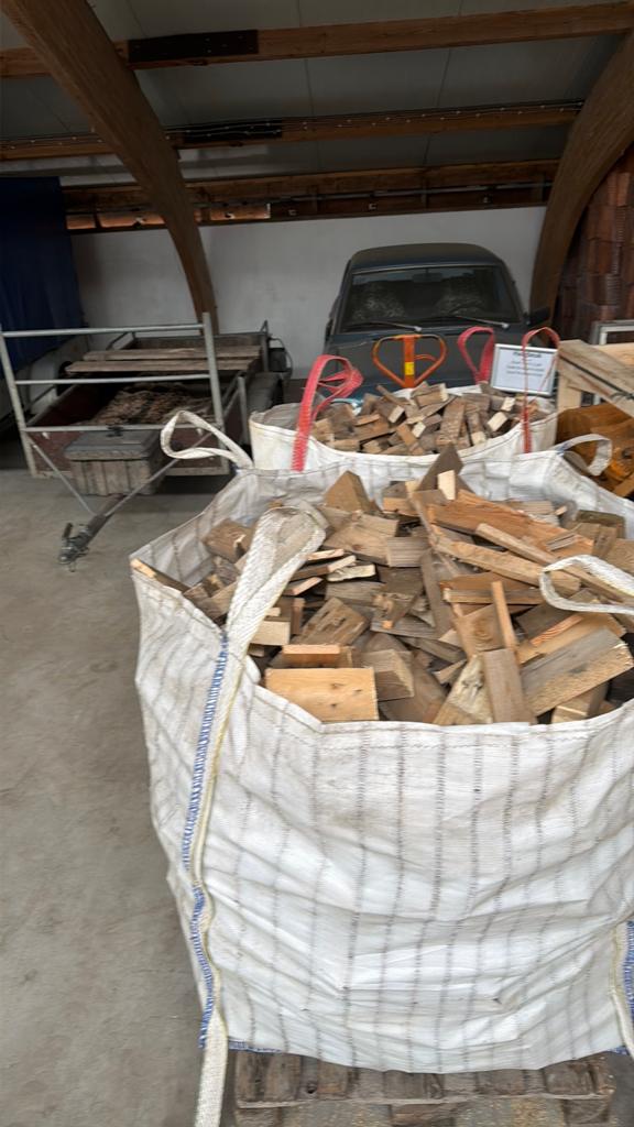 2 kuub hout voor maar €80,—, Minder dan 3 m³, Ophalen