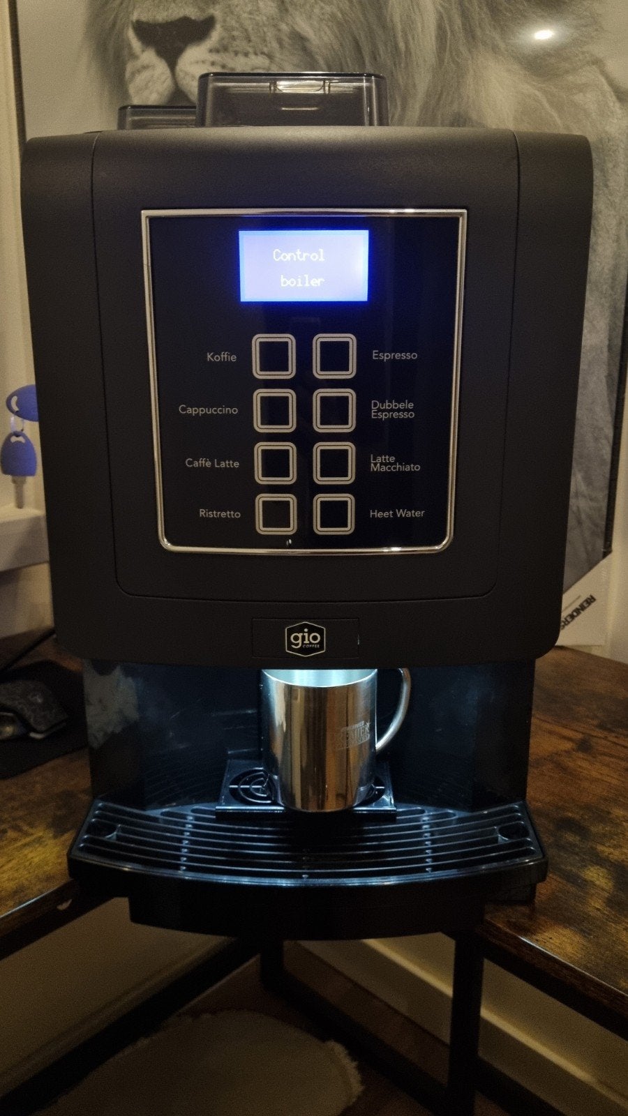 GIO Koro Prime Koffiemachine, Ophalen, Gebruikt, 10 kopjes of meer, Koffiemachine