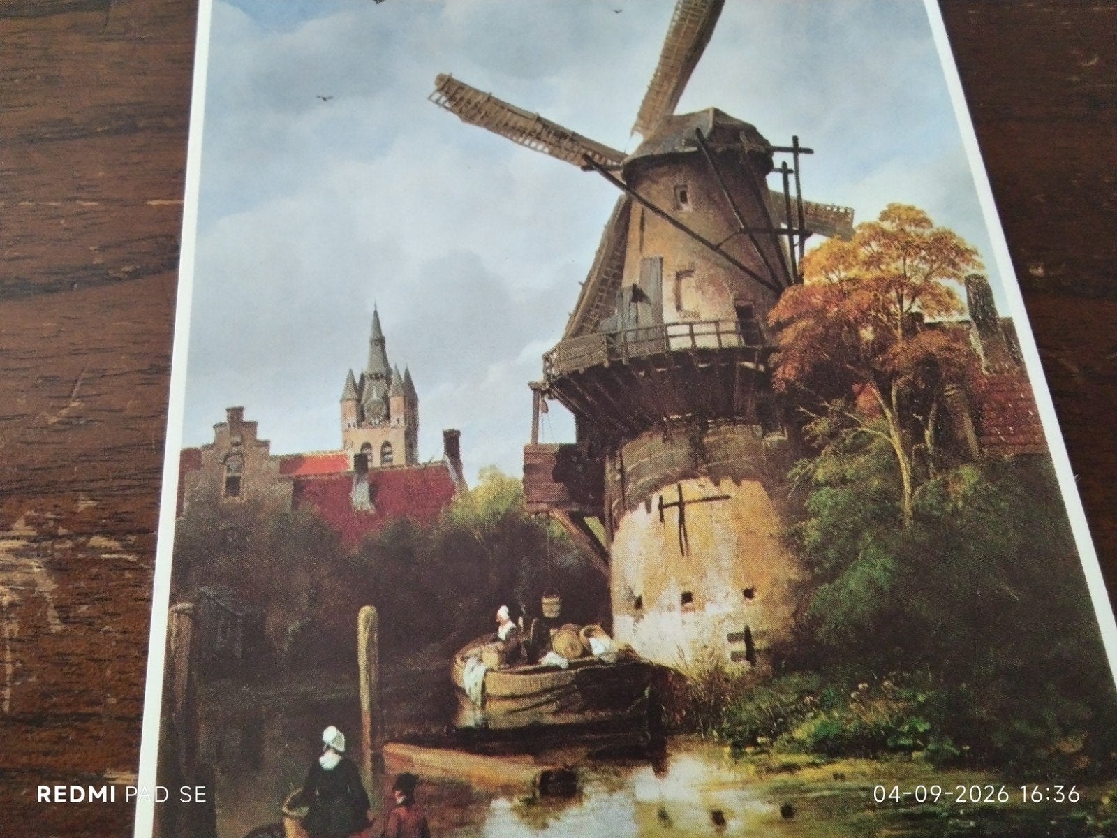 Ansichtkaart: Molen met Gezicht op Delft (Antonie Waldorp), Verzamelen, Ophalen of Verzenden, Zuid-Holland