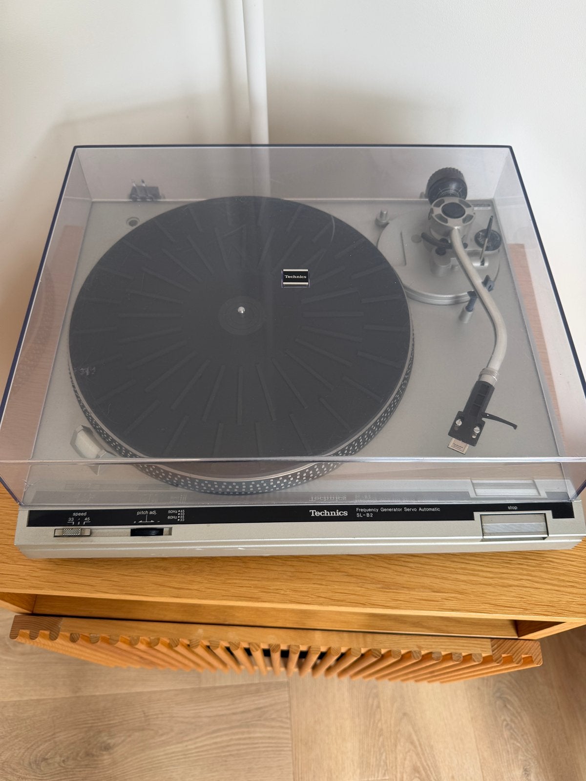 Technics SL-B2 platenspeler, Ophalen, Automatisch, Zo goed als nieuw, Platenspeler
