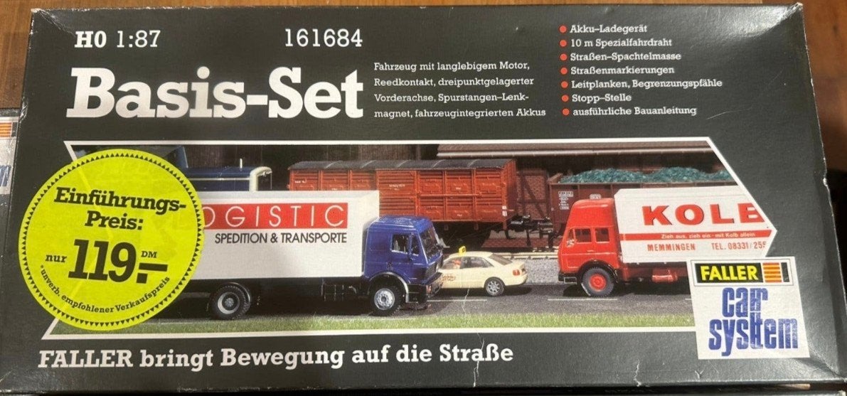 Faller Car System Basis-Set H0 1:87 - Nieuw in doos, Overige merken, Auto, Groter dan 1:32, Nieuw